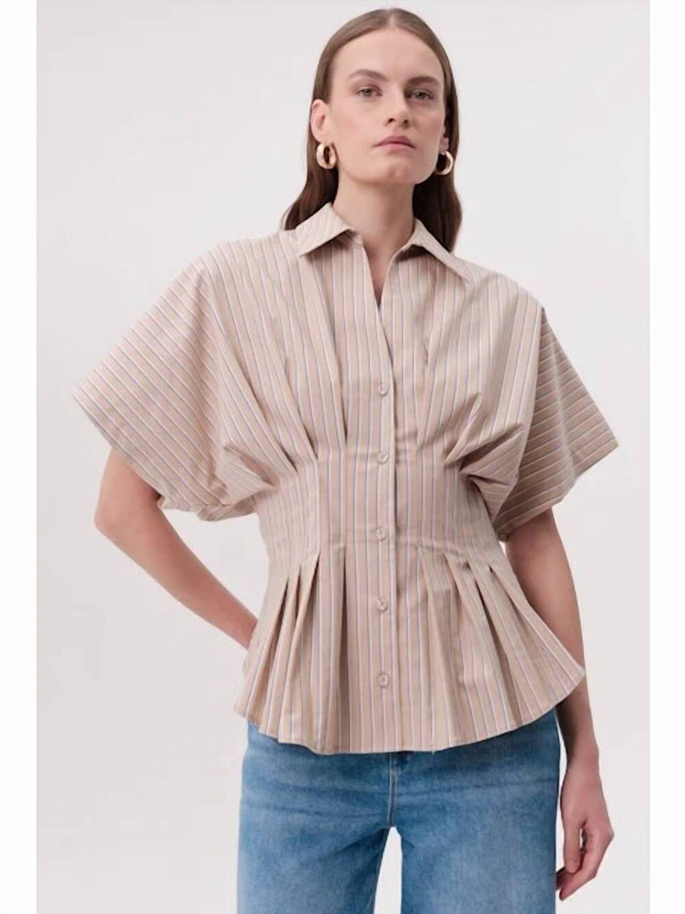 NEW EXQUISE nataly shirt in multi